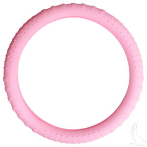 Steering Wheel Cover, Rubber Universal, Pink