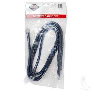 Battery Cable SET, Includes (3) 26" 4 gauge, Club Car Precedent