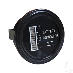 Charge Meter, 36V Round Digital