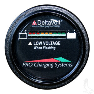 Dual Pro Battery Fuel Gauge, Round 36V System