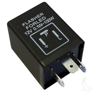 Electronic Flasher, 3 Prong, Low Draw