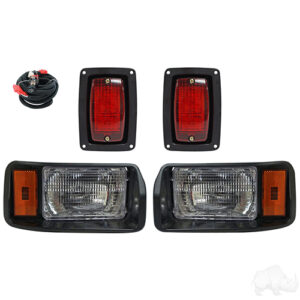 Factory Style Light Kit, Black, Club Car DS 93+