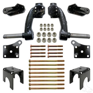 Jakes Lift Kit, 6" Spindle, E-Z-Go Medalist/TXT Electric w/ 3 Bolt Steering 94.5-01.5