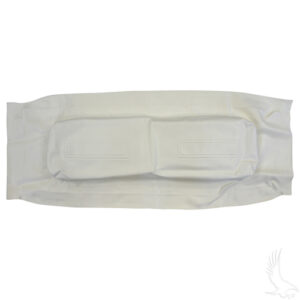 Seat Back Cover, White, Club Car Trans/Utility