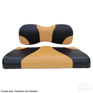 Seat Cover Set, Sport Black/Tan, Yamaha Drive