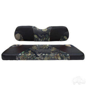 RHOX Rhino Aluminum Seat Kit, Sport Black/Camo, E-Z-Go RXV