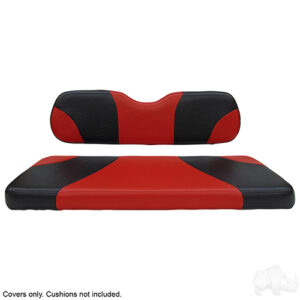 Cover Set, Super Saver Seat Kit, Sport Black/Red, Universal