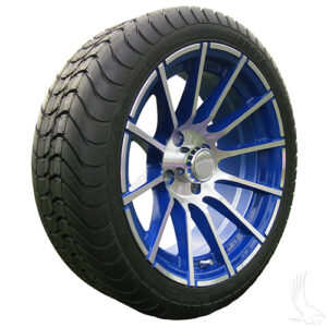 AC600 Assembly - Blue w/ Center Cap 15x6 ET-25 & 205/35R15 Innova Driver 4 ply