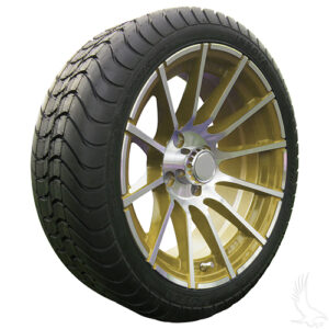 AC600 Assembly - Gold w/ Center Cap 15x6 ET-25 & 205/35R15 Innova Driver 4 ply