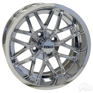 RHOX RX281, Chrome w/ Center Cap, 14x7 ET-25