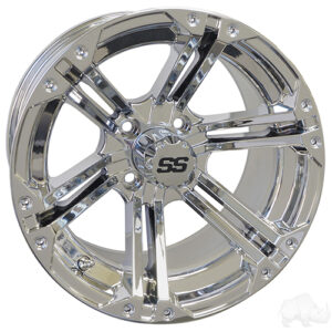 RHOX RX352, Chrome w/ Center Cap, 14x7 ET-25