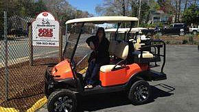 South Shore Golf Cars Showroom